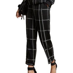 Ted Baker Hansal-Check Tapered Jogger Pants